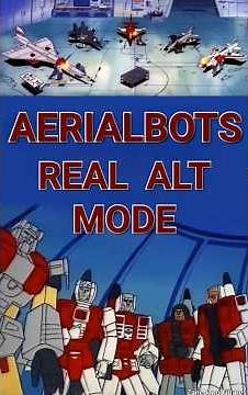 AERIALBOTS REAL ALT MODE #shorts #transformers #transformersg1 #aerialbots #autobots #superion