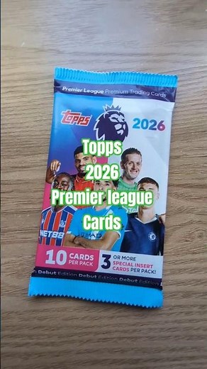 Topps 2026 premier league football cards #footballcards