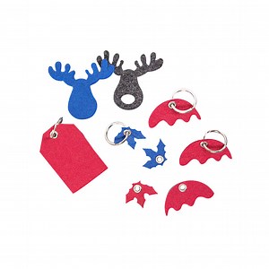 Custom Colorful Felt Key Chain Handmade Car Key Chains Universal Key Fob Holder Keyring Handbags Holder