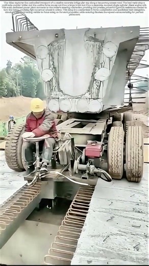 Girder Gambit: The One-Cylinder Symphony of Bridge Assembly**