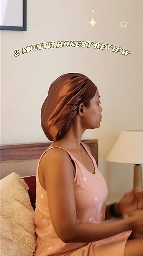 I Tried a Satin Bonnet for My Frizzy Hair | Honest Review | How to Fix Frizzy Hair #satinbonnet