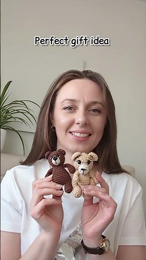 Crochet Teddy Bear DIY Crochet kits for beginners #learntocrochet #craftkit #diytoys #crochetkit