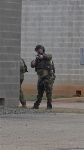 Airsoft LMG Provides Cover Fire (Serious Viking VII) - Clip 1995 #shorts #milsim #airsoft