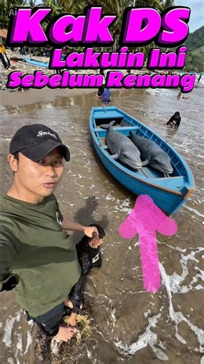 Tips dari kak DS sebelum renang #comedy #minivlog #anakdesa #renang #ikan