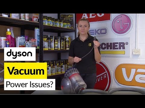 How to Fix a Dyson Big Ball Cylinder Vacuum That's Not Turning on or Keeps Stopping