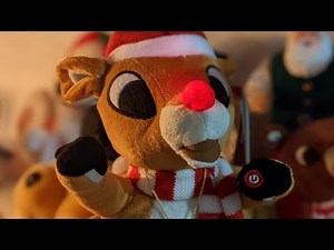 Gemmy 2014 Animated Side Stepping Rudolph The Red Nosed Reindeer