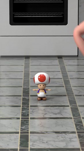 Poor dude takes everything with a smile on his face. #supermariobros #supersmashbros #mariomaker2 #toad #mushroom #mariomeme #thesupermariobrosmovie2