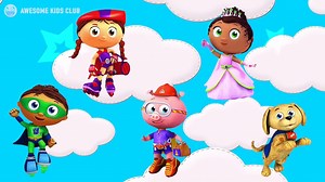 PBS Kids Super Why Finger Family Song!