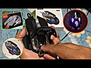 MOUSE GAMER IMICE T96 RGB 7200 DPI MECÂNICO - UNBOXING