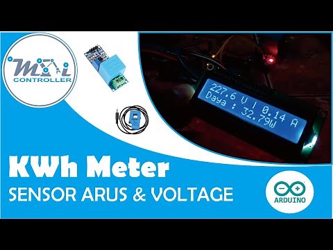 Buat KWh Meter Digital, Gampang ternyata!! Dengan Sensor Arus SCT1013 dan sensor AC Voltage ZMPT101B