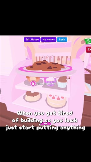 I built this house like 2 weeks ago and still have no motivation to finish it 😭 #adoptme #building #house #funny #fyp