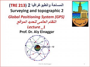 GPS Lecture 1 Prof. Dr. Aly Elnaggar
