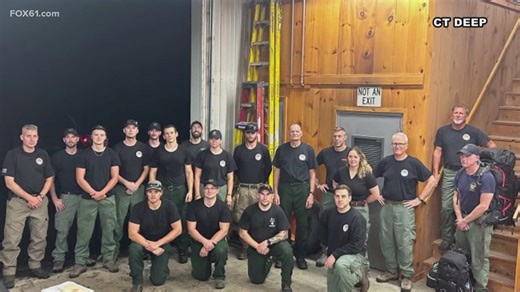 CT DEEP crew on the ground in Washington, heading to Oregon to fight wildfires