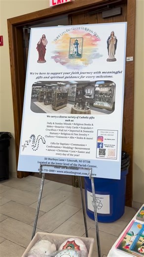 Stop by the Mass for Life & Life Expo and visit Saint Leo the Great Religious Store! Books, children’s items, baptism gifts, rosaries, saint devotionals, and more! #saintleothegreatreligiousstore #strobertbellarmine #dioceseoftrenton #massforlifeandlifeexpo | Saint Leo the Great Religious Store | Facebook