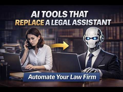 AI Tools That Replace a Legal Assistant (Automate Your Law Firm)
