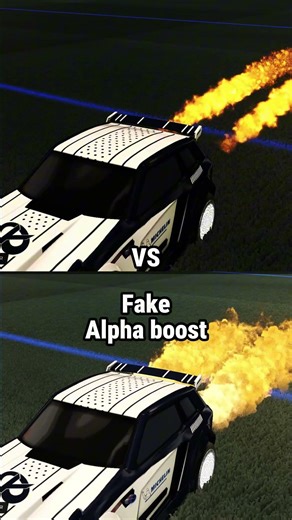 Real vs Fake alpha boost