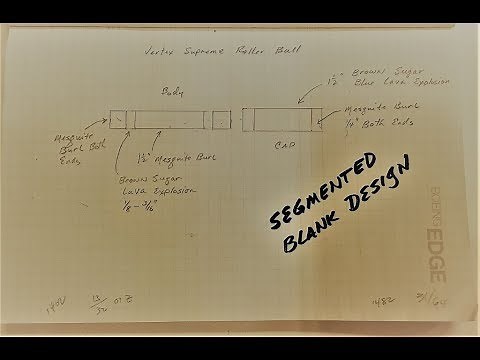 Designing A Segmented Pen Blank