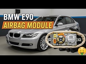 WHERE IS THE AIRBAG MODULE LOCATED ON BMW E90 325i 328i 330i 335i 335d 325xi 328xii