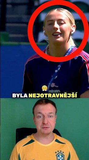 Nejnenáviděnější FOTBALISTKA Všech Dob! ⚽️😱 #fotbal