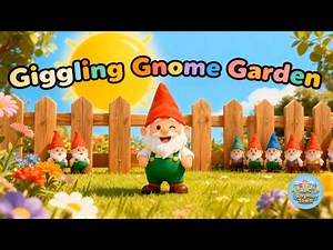 🎵 The Giggling Gnome Garden 🌼 | Fun Dance Song for Kids | Nursery Rhyme & Sing Along