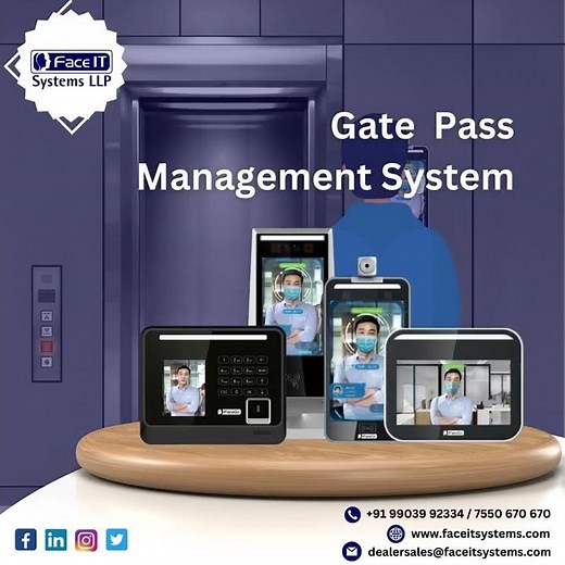Gate Pass Management System | Gate access control | Faceitsystems