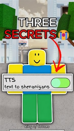 This Feature Has 3 SECRETS 😭 #roblox #jjs #jujutsushenanigans #jjkgame