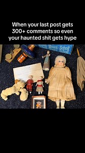 12K views · 88 reactions | Thanks for sticking with us yall! Our haunted toys are getting hype to show you the room reveals over the next week or so! #roomreveal #haunted #victorian #antiques | Living in History | Facebook