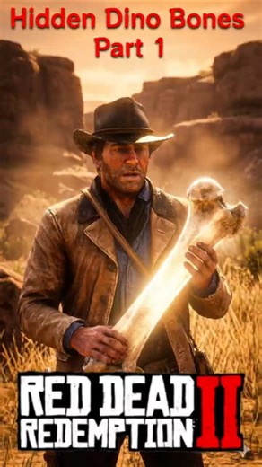 Secret Dinosaur Bones Part 1 | Red Dead Redemption 2 Gameplay PC | RDR2 Cinematic 4K