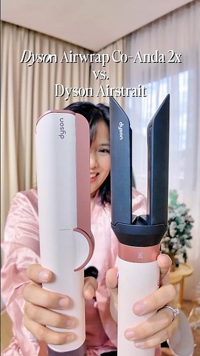 Dyson Airwrap Co-Anda 2x vs. Dyson Airstrait #Dyson #dysonairwrap #dysonairstrait