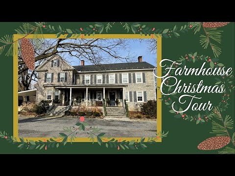Farmhouse Christmas HOME TOUR 2021 | Antique House Walk Through