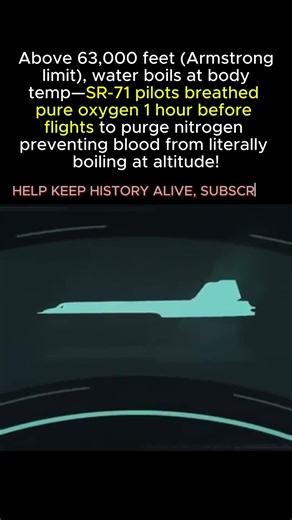 At 85,000 Feet Your Blood Boils From Nitrogen. Pilots Breathed Oxygen 1Hr First || WW2 #shorts #ww2