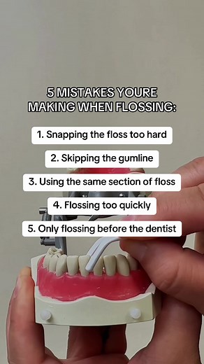 Common Flossing Mistakes That Harm Your Dental Health