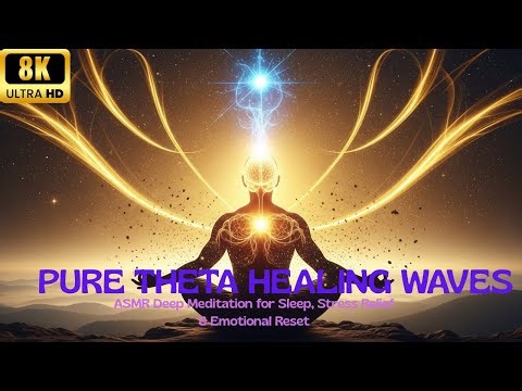 “PURE THETA HEALING WAVES • ASMR Deep Meditation for Sleep, Stress Relief & Emotional Reset”
