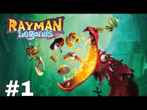 Rayman legends - Playthrough ( Part 1 - No Commentary )