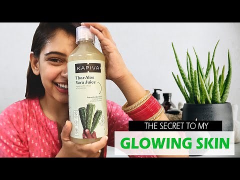 The Secret to My Glowing Skin | Aloe Vera Benefits For Skin