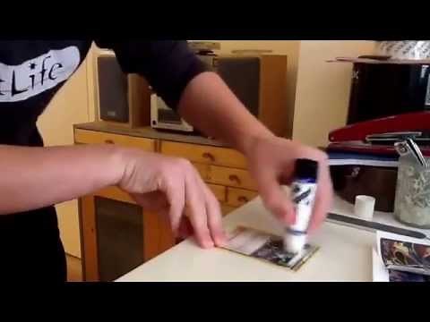 How to make a fake pokemon card