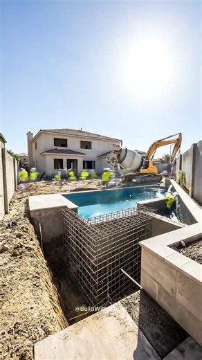 Luxury Villa Backyard Transformation | Pool & Resort Vibes 🇺🇸✨ #villa a