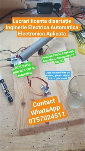 Lucrari licenta disertație Inginerie Electrica Automatica Electronica Aplicata #facultate #licenta