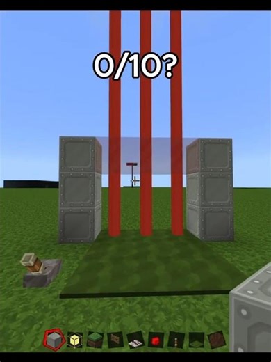 Minecraft Laser Door Tutorial!😎 #minecraft #shorts