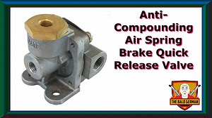 Watch Anti-Compounding Air Spring Brake Quick Release Valve on Amazon Live