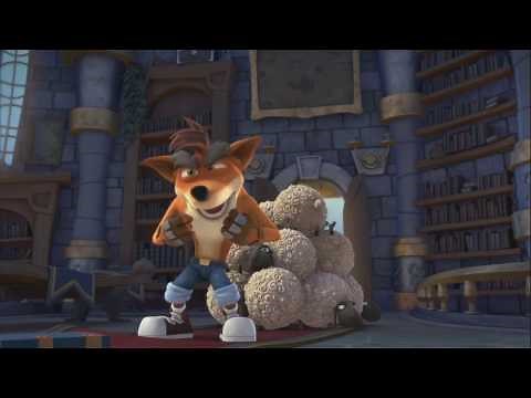 Crash Bandicoot in the cartoon (Skylanders Academy) Full HD