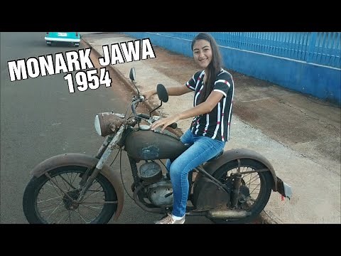 ENCONTREI UMA MOTO RARÍSSIMA- MONARK JAWA 1954