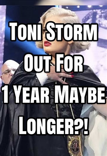 A major blow to the AEW roster, hopefully her recovery is well #ashewayne #aew #tonistorm #wrestlingcommunity #womenswrestling