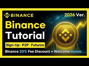 Binance tutorial for beginnersㅣStep-by-Step Guide to Binance Trading (2026)
