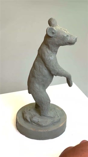 The Juvenile — Clay Sculpture Timelapse