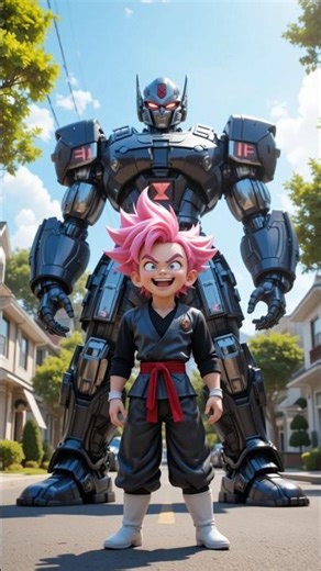 🤯goku get big robot 🤖 then what's happened next #goku #youtubeshorts #shorts #anime