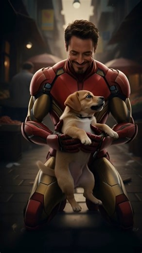 Poor Puppy 😢 Ironman Saved Him 💥 the fish man 😶‍🌫 " #cartoon #animation #ironman #animahal #shorts