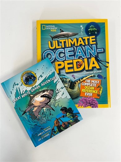 We love books here at AWSC, especially shark themed ones! You can buy our favorites and more on our website! | Atlantic White Shark Conservancy