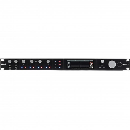 MOTU 848 28 x 32 Thunderbolt 4/USB4 Audio Interface with AVB