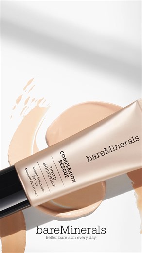 Easy to blend, kind to skin and protective with Mineral SPF 30 – this is your dream skin come true. | bareMinerals